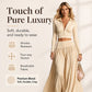 Women's Crop Top & Maxi Skirt Set