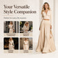 Women's Crop Top & Maxi Skirt Set