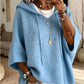 Women's Hooded Drawstring Knit Pullover