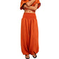 🌸Hot Sale 50% OFF💖Women's Casual Smocked Waist Harem Pants