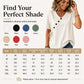 Women's V-Neck Top with Side Tie