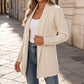 Women's Casual Double-Breasted Knit Cardigan