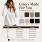 Women's Textured V-Neck Long Sleeve Top