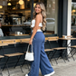 Women's High-Waist Wide-Leg Pants