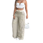 Women's High-Waist Wide-Leg Pants