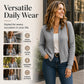 Women's Ribbed Knit Zip-Up Bomber Jacket