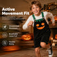 👻 HOT HALLOWEEN DEAL✨Kids Pumpkin Corduroy Suspender Overalls Shorts