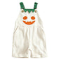 👻 HOT HALLOWEEN DEAL✨Kids Pumpkin Corduroy Suspender Overalls Shorts