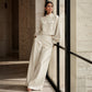 Women's Casual Cropped Top & Wide Leg Pants Set