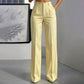 Women's High-Waisted Striped Wide-Leg Pants