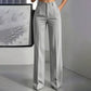 Women's High-Waisted Striped Wide-Leg Pants
