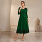 Women's Elegant Sequin V-Neck Dress