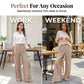 Women's High Waist Wide-Leg Casual Pants