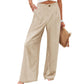 Women's High Waist Wide-Leg Casual Pants