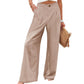 Women's High Waist Wide-Leg Casual Pants