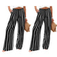 Women's High Waist Wide-Leg Casual Pants
