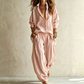 ⏰🍂Autumn Early Bird Sale--Women's Loose Shirt & Draped Pants Set