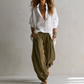 ⏰🍂Autumn Early Bird Sale--Women's Loose Shirt & Draped Pants Set