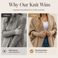 Women's Batwing Sleeve Chunky Knit Cardigan