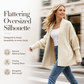 Women's Batwing Sleeve Chunky Knit Cardigan