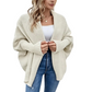 Women's Batwing Sleeve Chunky Knit Cardigan