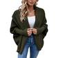 Women's Batwing Sleeve Chunky Knit Cardigan