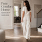 Women's Top & Wide-Leg Pants 2-Piece Set