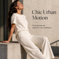 Women's Top & Wide-Leg Pants 2-Piece Set