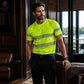 Men's Color-Block Striped T-Shirt