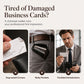 Slim PU Leather Business Card Holder