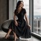 🌸Hot Sale 50% OFF💖Women's Elegant V-Neck Lace Dress