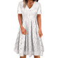 🌸Hot Sale 50% OFF💖Women's Elegant V-Neck Lace Dress