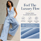 Women's Summer Peplum Top & Wide-Leg Pants Set