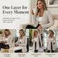 Women's Elegant Open Front Cardigan