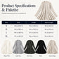 Women's Elegant Open Front Cardigan