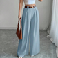 🌸Hot Sale 50% OFF💖Women's Elegant High-Waisted Wide-Leg Suit Pants