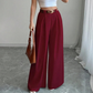 🌸Hot Sale 50% OFF💖Women's Elegant High-Waisted Wide-Leg Suit Pants