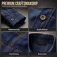 Men's Casual Plaid Long Sleeve Shirt