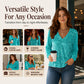 ⌛Limited-Time Offer-Women's Elegant Sequin V-Neck Top