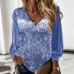 ⌛Limited-Time Offer-Women's Elegant Sequin V-Neck Top