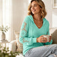 Elegant Lace Hoodie Knit