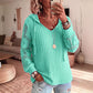 Elegant Lace Hoodie Knit