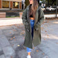 Women's Hooded Long Sweatshirt