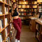 Women's Solid Color Tapered Cargo Pants