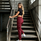 Women's Solid Color Tapered Cargo Pants
