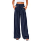 ⌛Limited-Time Offer🛍️Women's Casual Flowy Pleated Wide-Leg Pants