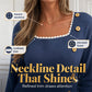 Women's Square Neck Long Sleeve Top