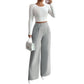 ✨New Arrivals & Special Offers-Women's Elegant  High Waist Wide Leg Pants