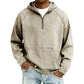 Men's Casual Half-Zip Denim Jacket