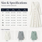 👖 LIMITED-TIME 50% OFF! ✨ Women's Casual Cross-Front V-Neck Cotton Dress